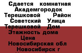 Сдается 1-комнатная Академгородок, Терешковой 34 › Район ­ Советский › Улица ­ Терешковой › Дом ­ 34 › Этажность дома ­ 4 › Цена ­ 28 000 - Новосибирская обл., Новосибирск г. Недвижимость » Квартиры аренда   . Новосибирская обл.,Новосибирск г.